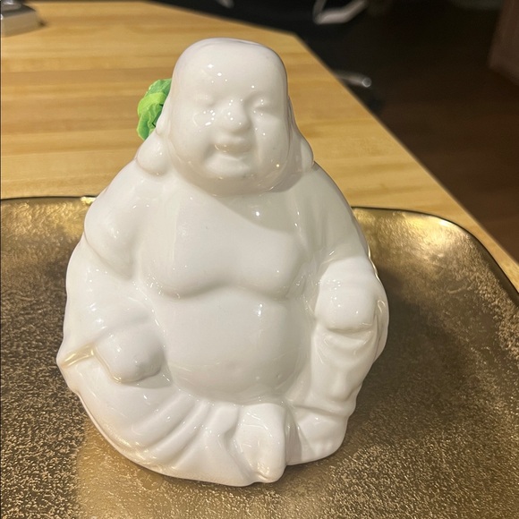 Yak & Yeti Animal Kingdom Disney Other - #1197** Lucky Buddha: Yak & Yeti White Ceramic Figurine